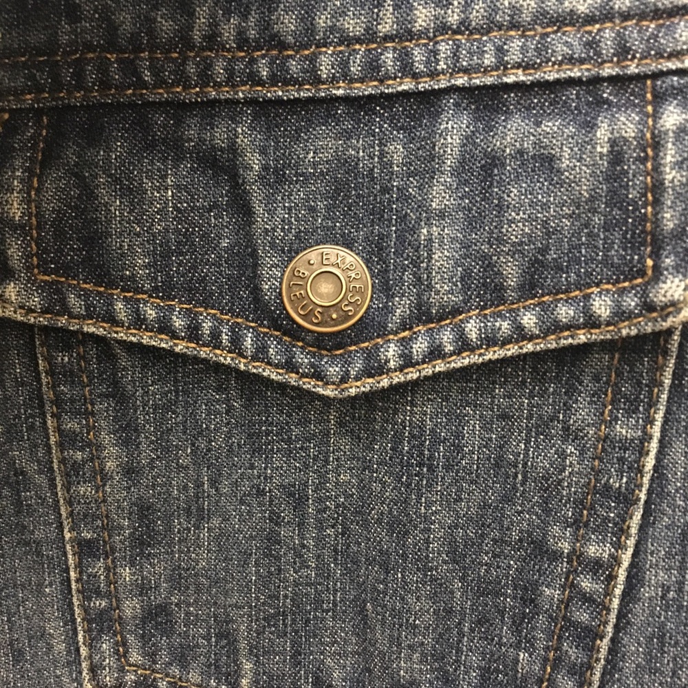 Express Blue Jean Jacket - Picture 2 of 3